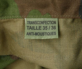 Franse leger uniform jasje korte mouw CCE camo - maat 35/36 of 37/38 - gedragen - origineel