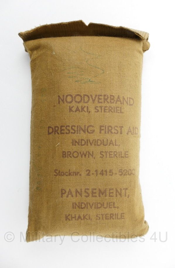 KL Noodverband kaki Steriel - jaren 50 - origineel