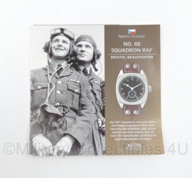 Atlas Pilot Watch Collection WO2 model Tjecho-Slowakije NO 68 Squadron RAF Bristol Beaufighter - NIEUW - replica