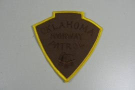 Oklahoma Highway patrol patch - origineel