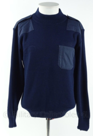 Nederlandse HEREN Commando trui Turtle Neck Donkerblauw - Small  - origineel