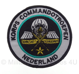 KL Korps Commandotroepen embleem - met klittenband - 9 x 9 cm