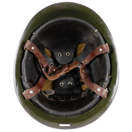 Nederlands model M27/34 mobilisatie helm  - origineel naoorlogs