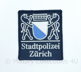 Zwitserse Stadtpolizei Zurich embleem  - 8,5 x 7,5 cm - origineel