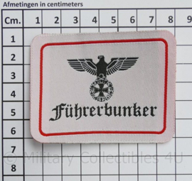 WO2 Duits Führerbunker embleem - 8 x 6 cm - replica