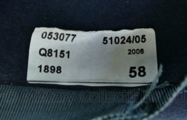 KLU Luchtmacht  dames DT hoed voor officieren - gemaakt 2008 - maat 58- origineel