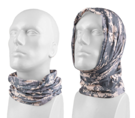 Multifunctioneel hoofddeksel - muts, balaclava, sjaal, hoofdband etc. - ACU camo