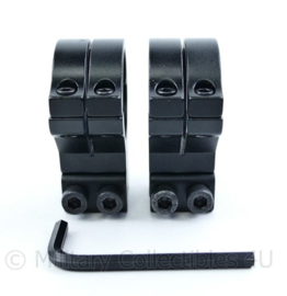 Kwalitatieve scope mount paar 30MM van metaal - inclusief inbussleutel - origine