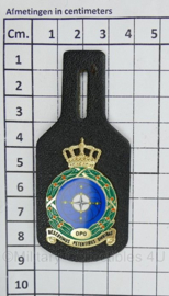 KLU Koninklijke Luchtmacht DPO Defensie Pijpleidingorganisatie borsthanger - 8,5 x 4 cm - origineel