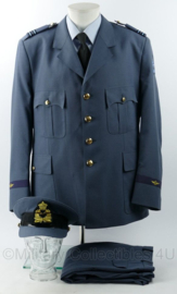 KLU Koninklijke Luchtmacht DT Tropen uniform SET - jas, broek en pet - maat 58 = XXL - origineel