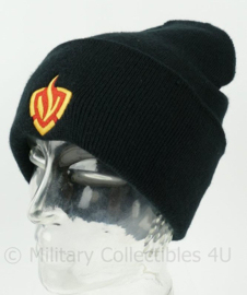 Nederlandse Brandweer muts met logo - 80% wol 20% acrylzuur - nieuw - origineel