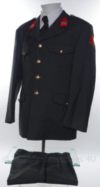 KL Nederlandse leger Natres Nationale Reserve DT2000 uniform jas, broek, overhemd en stropdas - maat 50 1/4 - origineel