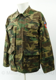 Field Jacket Woodland 82nd Airborne - maat XXL - gedragen - replica