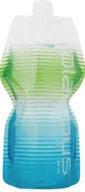 PLATYPUS - SoftBottle "Coastal Stripes" with Push-Pull Cap - oprolbare drinkfles 1 liter - nieuw in verpakking