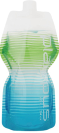 PLATYPUS - SoftBottle "Coastal Stripes" met draaidop - oprolbare drinkfles 1 liter - nieuw in verpakking