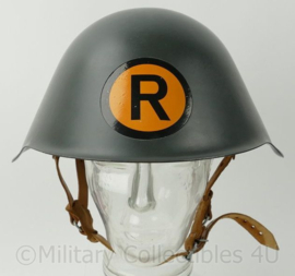 DDR NVA Volkspolizei Regulierer M56 helm - topstaat - origineel