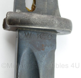 WO2 Duitse K98 bajonet incompleet maar goede staat - Maker WKC 39 van 1939  - lengte 37 cm - origineel