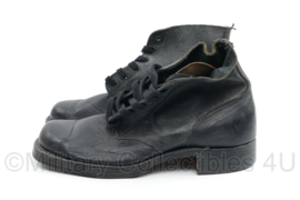 Britse WO2 model lederen schoenen met lederen zool - maat 41 tm. 43  - origineel