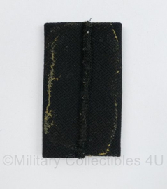 KMAR Koninklijke Marechaussee Kapitein epaulet ENKEL - 8 x 5 cm - origineel