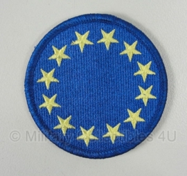 Europe Force, EUFOR  patch met velcro (klittenband) -  7cm. diameter - origineel