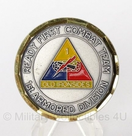 US 1st armored division penning Ready First Combat Team - origineel