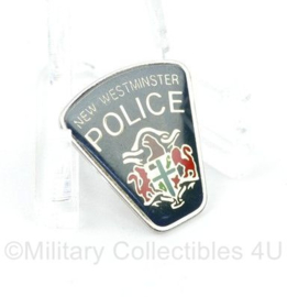 Canadese politie New Westminster Police speld - 2 x 2 cm - origineel