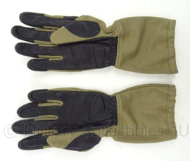 KL Landmacht en Korps Mariniers handschoenen SF Special Forces met aramide protection - coyote - zeldzaam - maat 11/XL - origineel