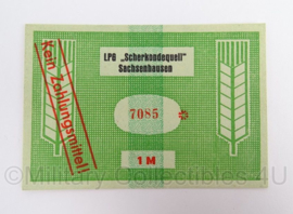 Duits LPG DDR Scherkondequell Sachsenhausen - 1 Mark - origineel