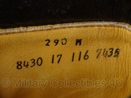 Koninklijke Marechaussee DT schoenen Jodhpur paardrijschoen Zwart leder - ongebruikt - maat 37,5 tm. 47,5 ! - origineel
