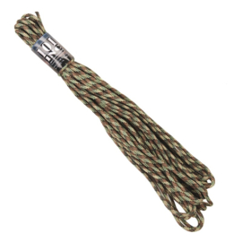 Camouflage touw 5mm - 15 meter lang - 100% nylon