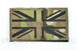 Britse leger infrarood patch - MTP camo - met klittenband - 5 x 9 cm