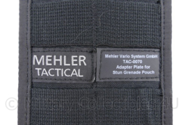 DSI,  politie en kmar Mehler Tactical TAC0070 Adapter plate for Stun Grenade Pouch MOLLE black  -9 x 6 x 22 cm - origineel