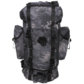 BW model Rugzak Snake Black camo - 65 liter