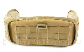 Defensie en Korps Mariniers Coyote profile Equipment MOLLE belt (zonder belt) - maat Medium of Large- origineel