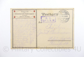 WO1 Duitse Postkarte Delmenhorst Weltkrieg 1914-1916 uit 1916 - 14,5 x 9 cm - origineel