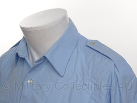KMAR Koninklijke Marechaussee overhemd blauw - gebruikt - lange mouwen - meerdere maten - origineel
