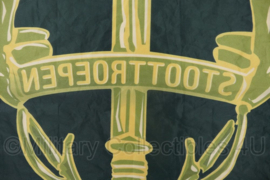 Defensie Stoottroepen vlag - 97 x 64 cm - licht gebruikt - origineel