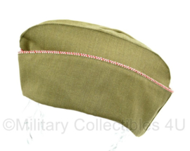 US Overseas cap Garrison cap Engineer - rood/witte bies - maat 57, 58 of 59 cm - luxe model