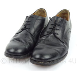 KL DT nette schoenen "DEFENSIE" Lederen zool, zwart  - zwaarder gebruikt - maat 42,5 tm. 44,5 - origineel
