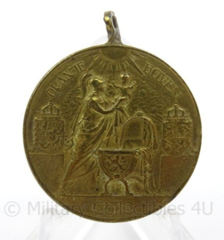 Nederlandse Herdenkings medaille Oranje Boven 1938 - Zeldzaam - doorsnede 3 cm - origineel