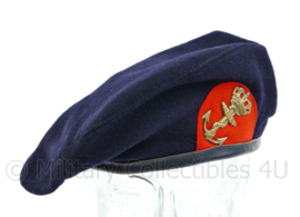 Korps Mariniers baret met vroeg model insigne - zeldzaam jaren '50 model - maat 54 - origineel