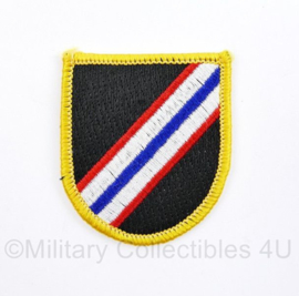 US Army naoorlogse cap beret flash 1st Special Forces Group - 6 x 5 cm - origineel