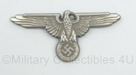 WO2 Duitse Waffen SS pet adelaar antieke kleur - 7 x 3,5 cm - replica