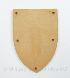Belgische MP Militaire Politie wandbord 4 Cie MP - 13 x 9 cm - origineel