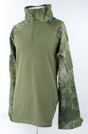 Combatshirt Fr NFP Green Perm. brandwerend met Permetrine  - model met rits middenvoor - maat Large - nieuw in verpakking - origineel