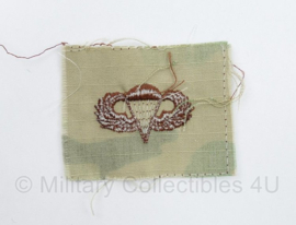 US Army of Defensie  parawing op Multicam ondergrond - 7 x 5,5 cm -  origineel