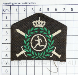 Defensie LO sport embleem - 7 x 6 cm - origineel