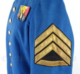 KLu Luchtmacht Muziekkorps uniform set met broek, schoenen, jasje en muts - met originele insignes en medailles - maat - origineel