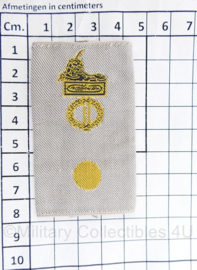 Defensie KL GVT Desert epauletten Korps/Regiment Adjudant - 8 x 4,5 cm - origineel