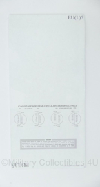 Royal Canadian Air Force Flight Information En Route Low Altitude South East Europe EU(L)5 - 26,5 x 12,5 cm - origineel